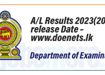 A/L Results 2023(2024) Release Date – www.doenets.lk