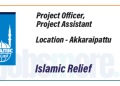 Project Officer, Project Assistant Job Vacancy 2024 - Islamic Relief