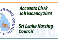 Accounts Clerk Job Vacancy 2024 – Sri Lanka Nursing Council