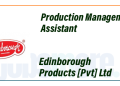 Production Management Assistant Jobs 2024 – Edinborough Products [Pvt] Ltd