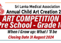 Annual Child Art Creation 2024 - Sri Lanka Medical Association