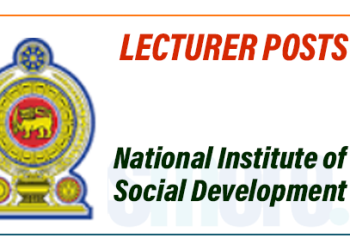 Lecturer Positions at the National Institute of Social Development