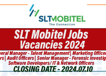 SLT Mobitel jobs Vacancies 2024