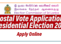 Postal Vote Application Presidential Election 2024