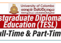 Postgraduate Diploma in Education (TESL)