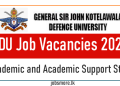 KDU Job Vacancies 2025