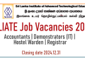 SLIATE Job Vacancies 2024