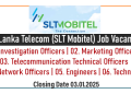 Sri Lanka Telecom (SLT Mobitel) Job Vacancies 2024