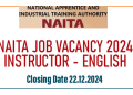 NAITA Job Vacancy 2024
