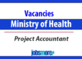 Ministry of Health Job Vacancies - Project Accountant