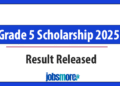 Grade 5 Scholarship 2025 Result