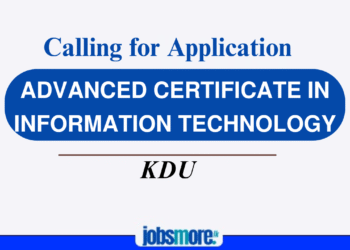 KDU Advanced Certificate in IT – 2025 Intake