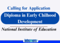 Enroll in the NIE Early Childhood Development (ECD) Course!