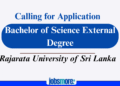 Bachelor of Science External Degree