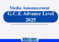 Media Announcement – A/L Admissions & General Information System Exam 2025