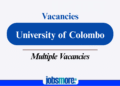 University of Colombo Job Vacancies 2025