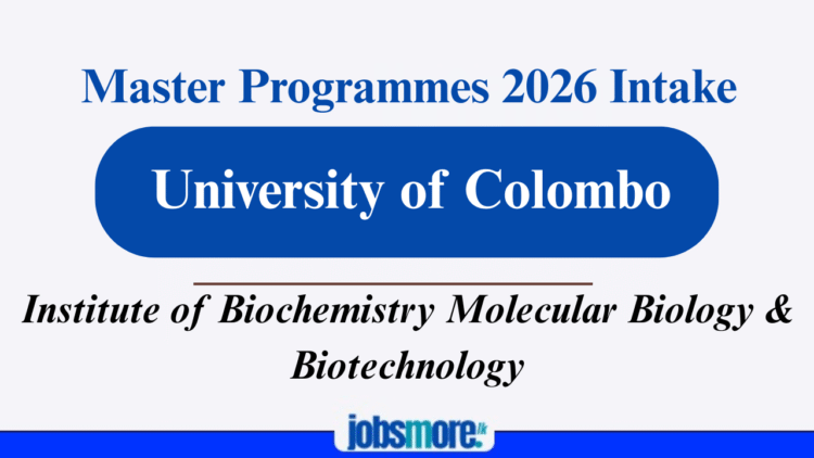 MASTER’S PROGRAM INTAKE FOR THE YEAR 2026