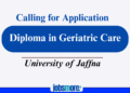 Calling Applications for Diploma in Geriatric Care