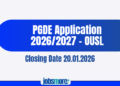 Postgraduate Diploma in Education (PGDE)