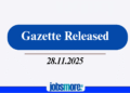 Gazette 28.11.2025