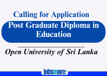  Open University of Sri Lanka Announces Admissions for Post Graduate Diploma in Education 2026/27 
