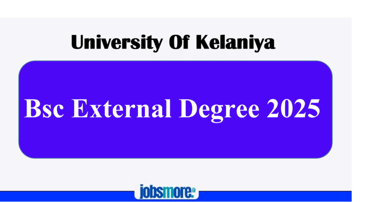 BSc External Degree 2025 – University of Kelaniya