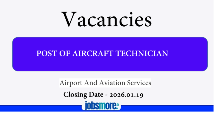 Post Of Aircraft Technician
