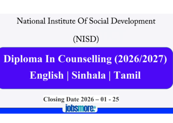 Diploma in Counselling 2026/2027 – NISD