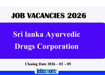 Sri Lanka Ayurvedic Drugs Corporation Job Vacancies 2026