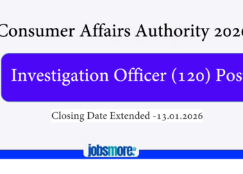 Job Vacancies at Consumer Affairs Authority – 2026