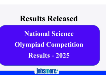 National Science Olympiad Competition Results – 2025 (Ministry of Education)