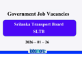 SLTB Job Vacancies – 2026