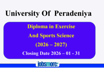 Diploma in Exercise and Sport Sciences (2026–2027) – University of Peradeniya