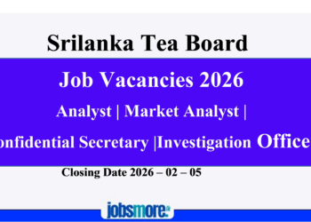 Sri Lanka Tea Board Job Vacancies 2026