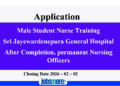 Applications for Student Nurse Training – Sri Jayewardenepura General Hospital