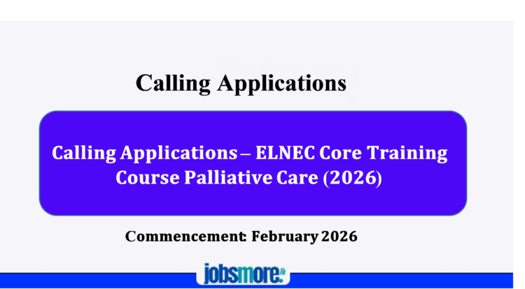 𝐂𝐚𝐥𝐥𝐢𝐧𝐠 𝐀𝐩𝐩𝐥𝐢𝐜𝐚𝐭𝐢𝐨𝐧𝐬 – 𝐄𝐋𝐍𝐄𝐂 𝐂𝐨𝐫𝐞 𝐓𝐫𝐚𝐢𝐧𝐢𝐧𝐠 𝐂𝐨𝐮𝐫𝐬𝐞 𝐢𝐧 𝐏𝐚𝐥𝐥𝐢𝐚𝐭𝐢𝐯𝐞 𝐂𝐚𝐫𝐞 𝟐𝟎𝟐𝟔