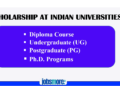 SCHOLARSHIP FOR STUDENTS AT INDIAN UNIVERSITIES – 2026