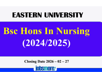 BSc (Hons) in Nursing (2024/2025) – Eastern University