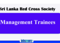 Sri Lanka Red Cross Society – Management Trainees