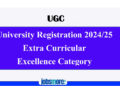 University Registrations 2024/2025: Extra-Curricular Excellence Category