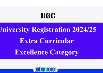 University Registrations 2024/2025: Extra-Curricular Excellence Category