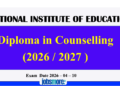 Diploma in Counselling 2026/2027 Intake – NIE