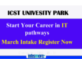 ICST UNIVERSITY DEGREE COURSES INTAKE 2026