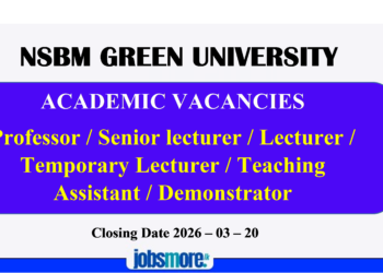 Academic Vacancies – NSBM Green University