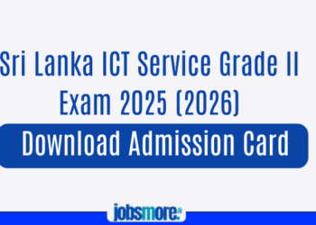 Sri Lanka ICT Service Grade II Exam 2025 (2026)
